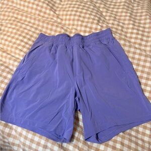 Men’s lululemon 5 inch pace breaker linerless shorts in purple